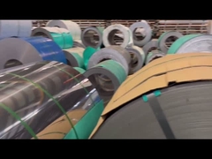 Επιφάνεια 0,3 X 1219mm καθρεφτών σπειρών 4k 8k ανοξείδωτου SS316 316l μαλακό φυσικό χρώμα Χ Γ